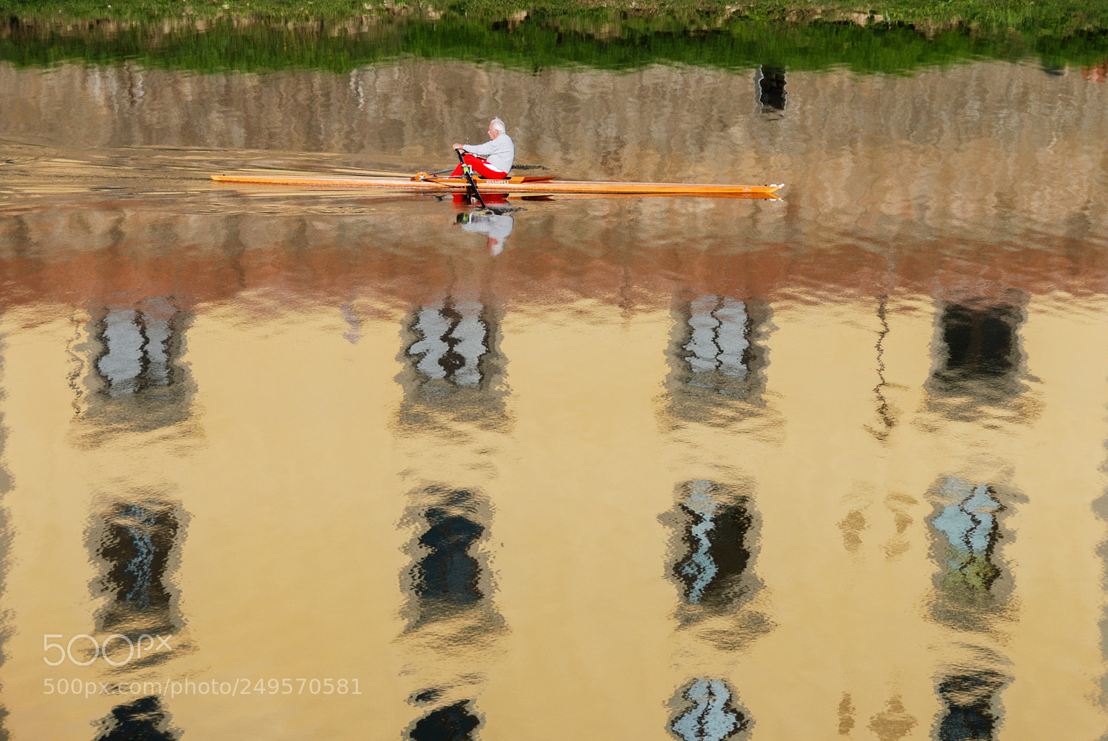 Nikon D80 sample photo. Single scull photography