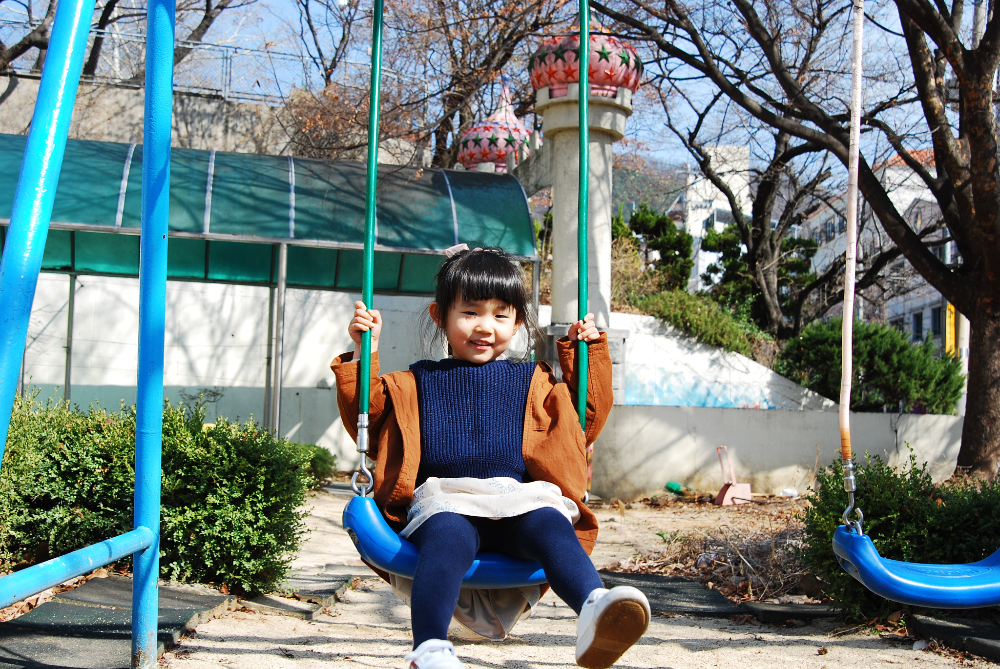 Nikon D80 sample photo. Korean cute little lady photography