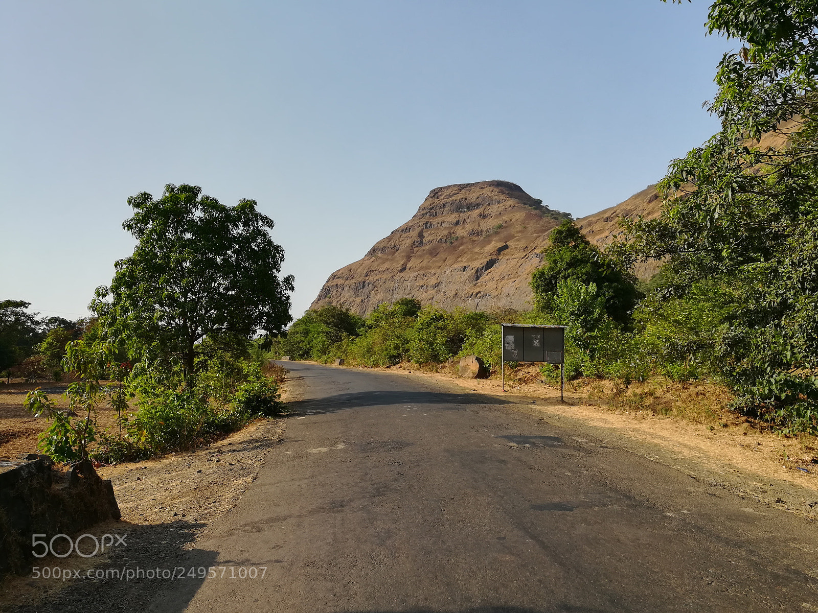 HUAWEI honor 6x sample photo. Mountain road photography