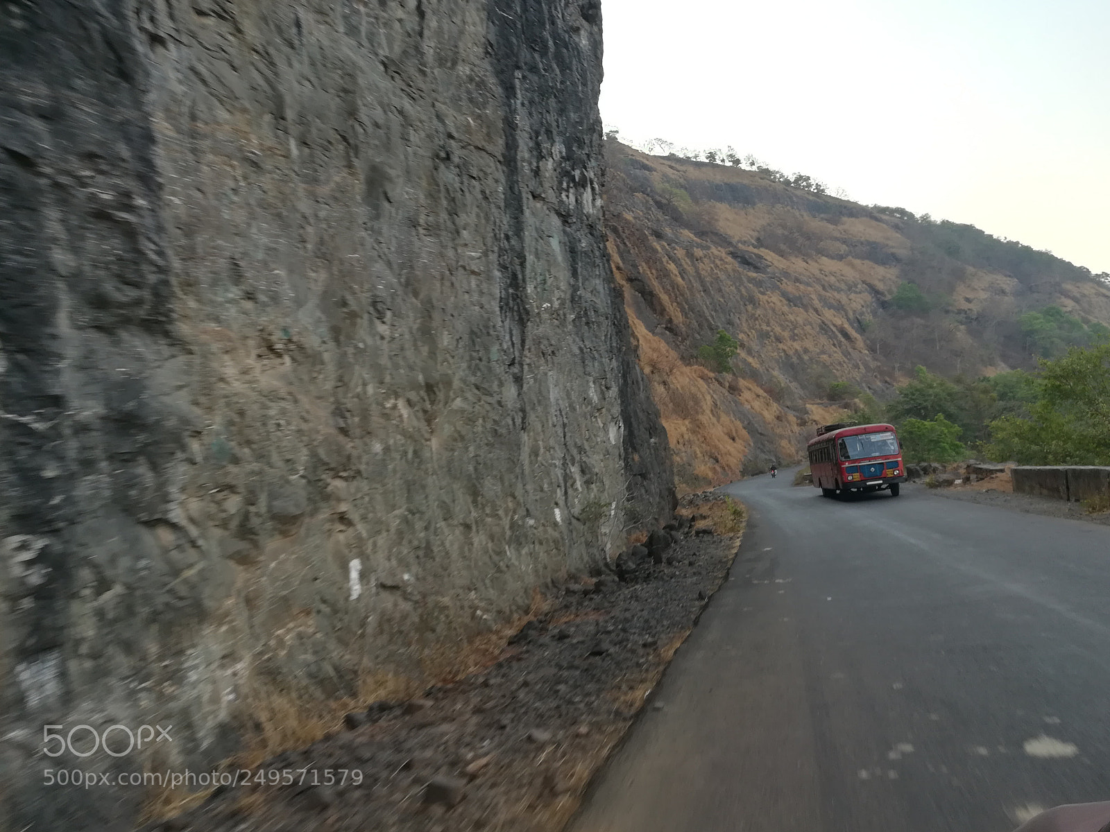 HUAWEI honor 6x sample photo. Mountain road photography