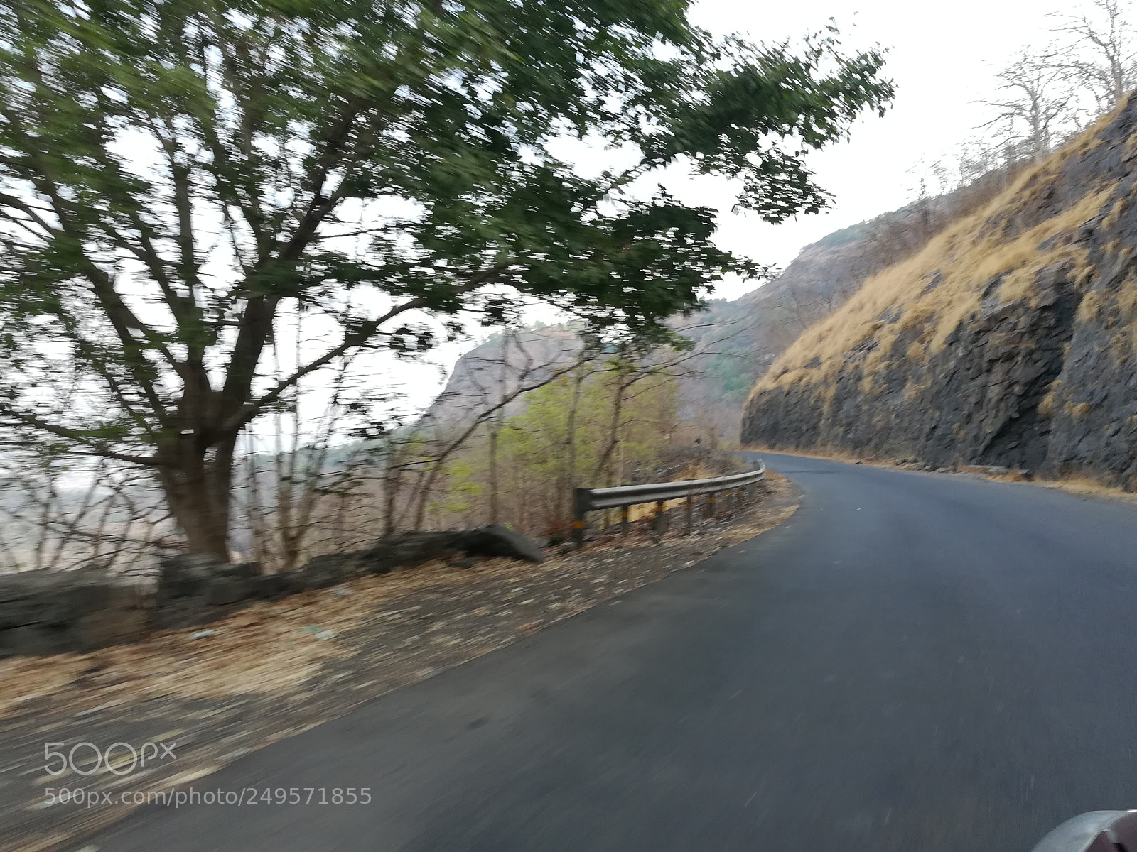 HUAWEI honor 6x sample photo. Mountain road maharashtra photography