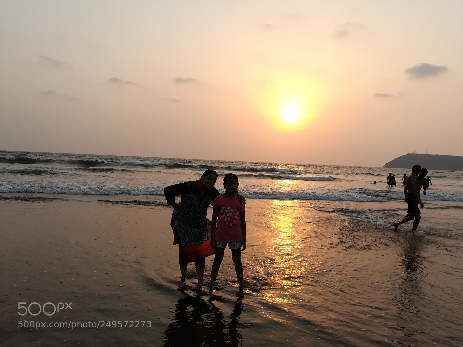 HUAWEI honor 6x sample photo. Sunset beach photography