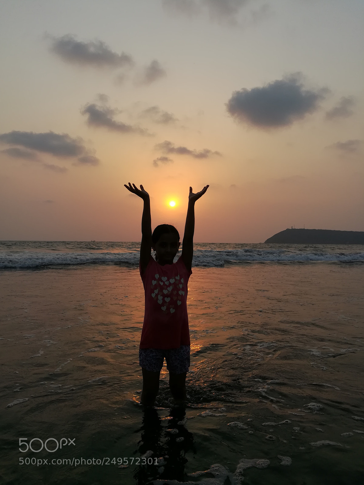 HUAWEI honor 6x sample photo. Sunset beach photography