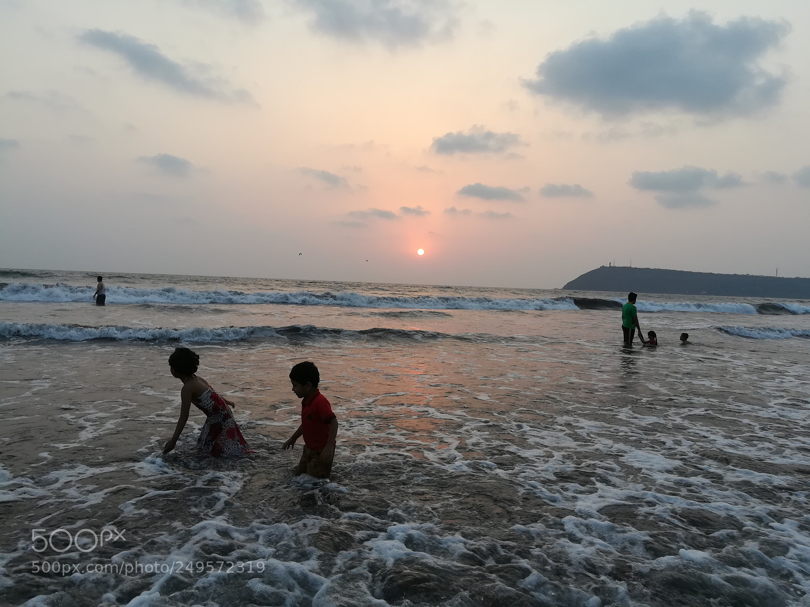 HUAWEI honor 6x sample photo. Sunset beach photography