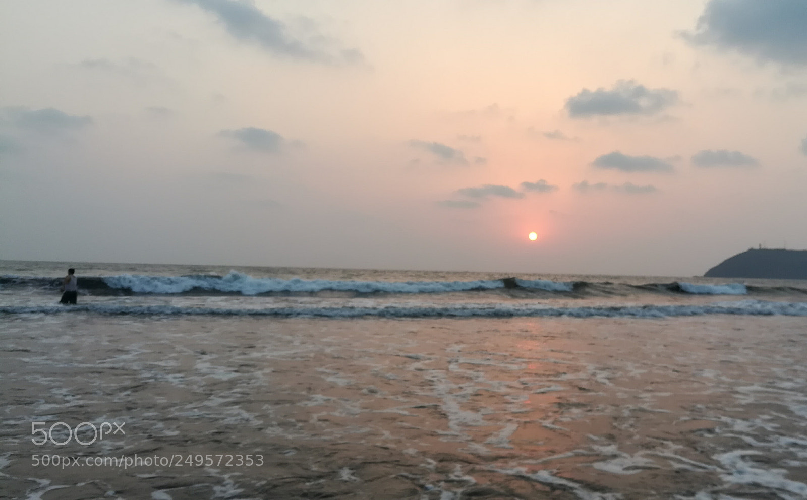 HUAWEI honor 6x sample photo. Sunset beach photography
