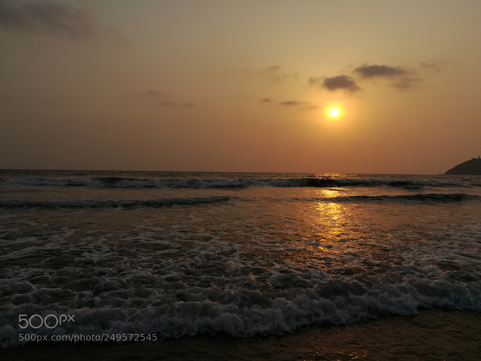 HUAWEI honor 6x sample photo. Sunset beach photography