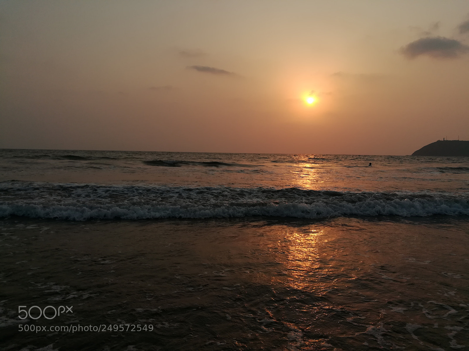 HUAWEI honor 6x sample photo. Sunset beach photography