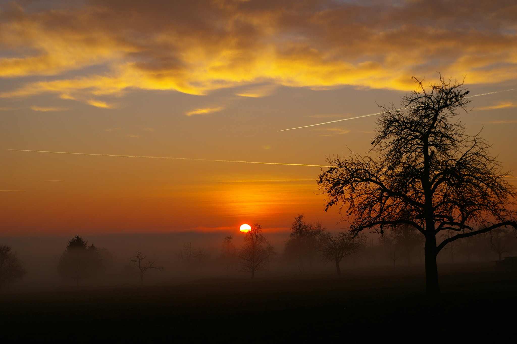 Pentax K100D Super sample photo. Dreamfully sunset photography