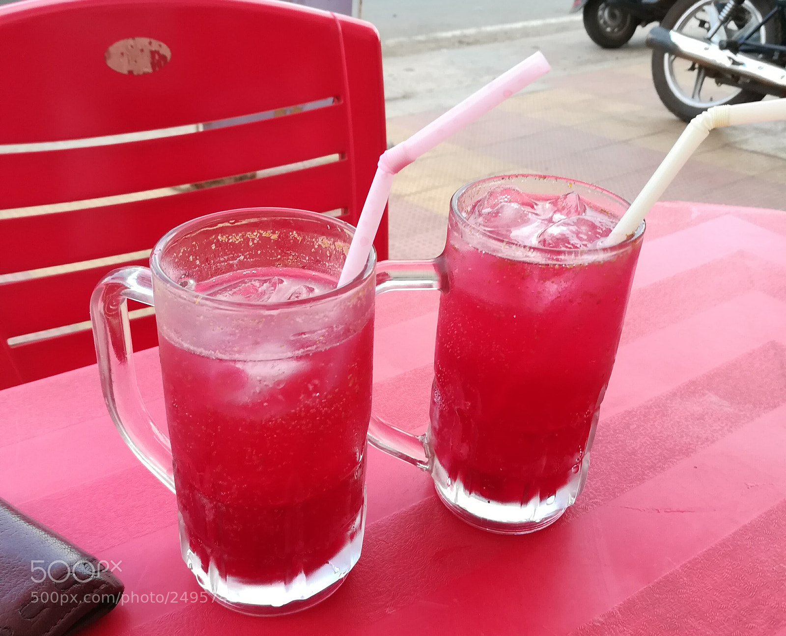 HUAWEI honor 6x sample photo. Red cooler drink photography