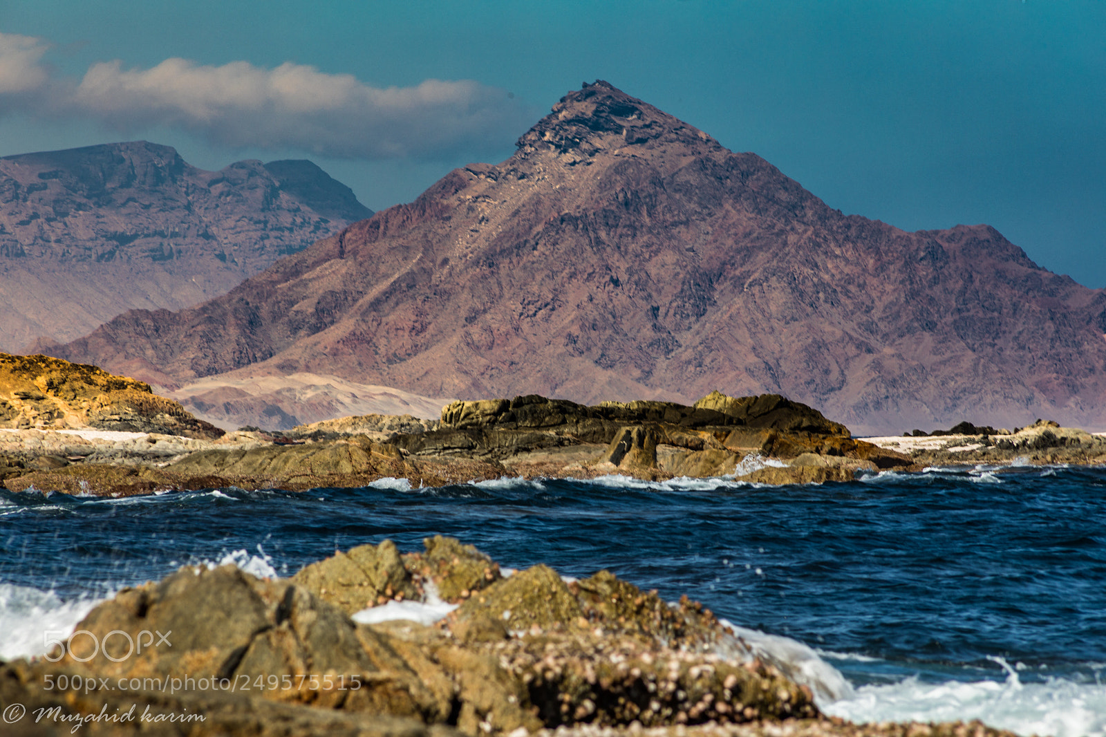 Canon EOS 5D Mark IV sample photo. Mountain and the beach photography