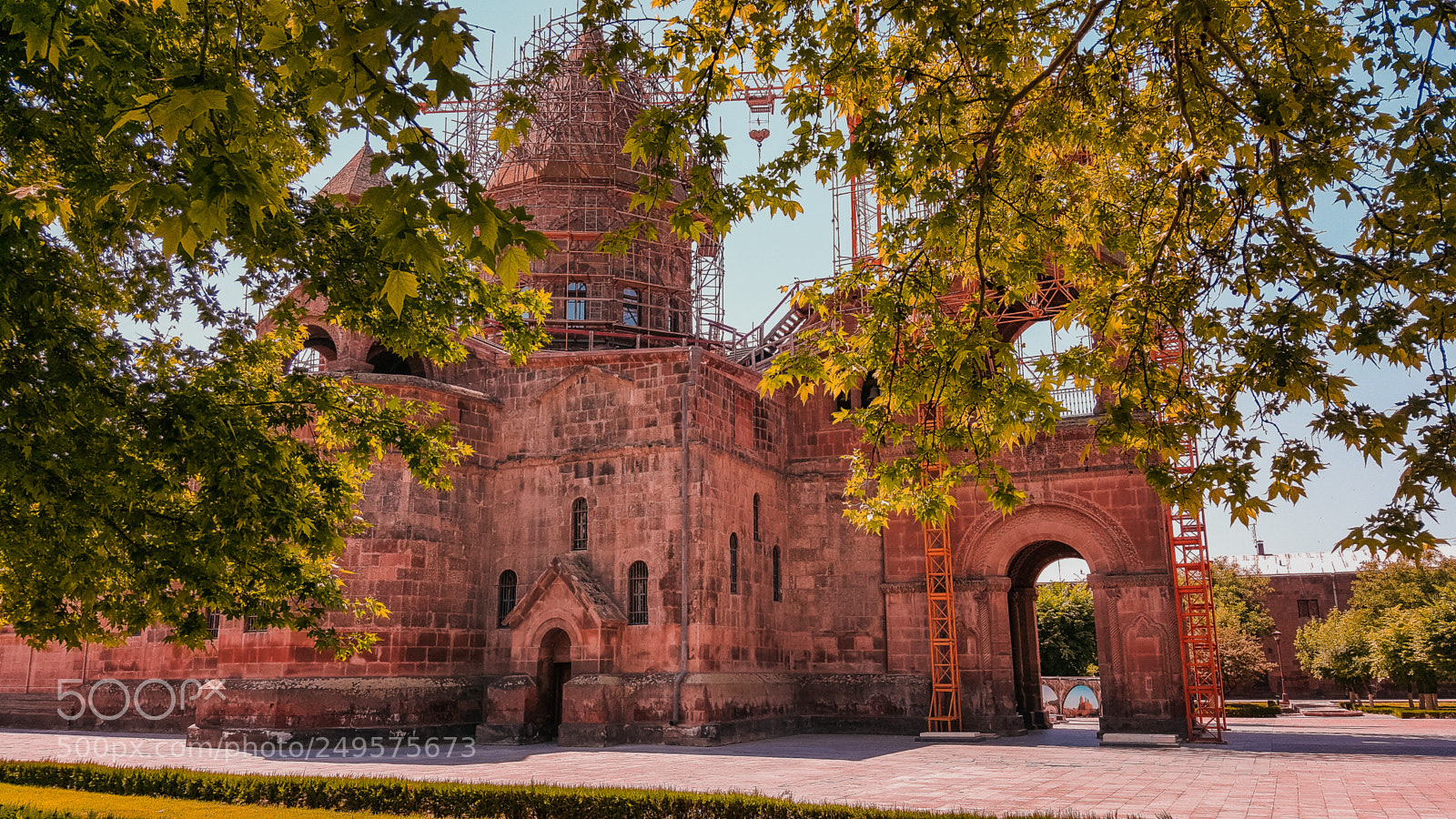 Samsung Galaxy Note5 sample photo. Etchmiadzin cathedral photography