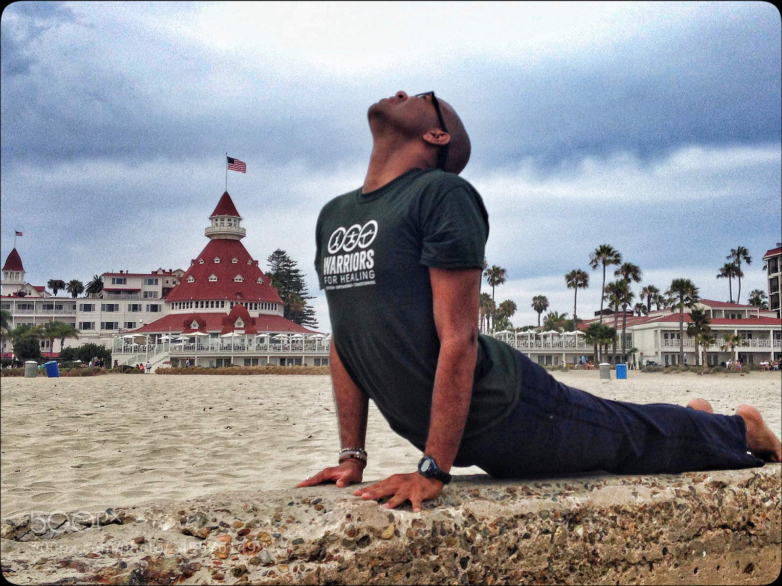 Apple iPhone 5c sample photo. Yoga at the hotel photography