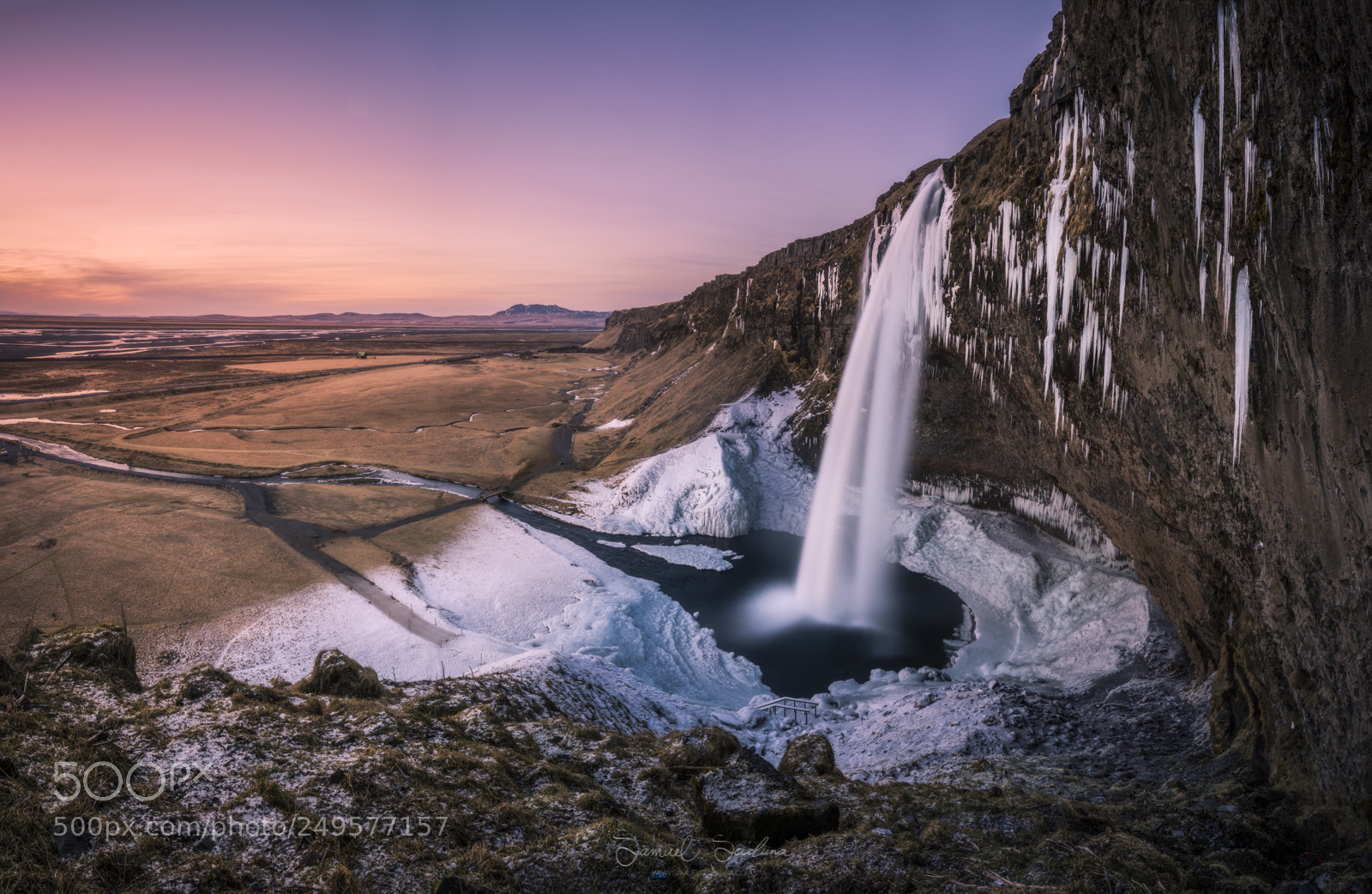 Nikon D7200 sample photo. Seljalandsfoss pano photography