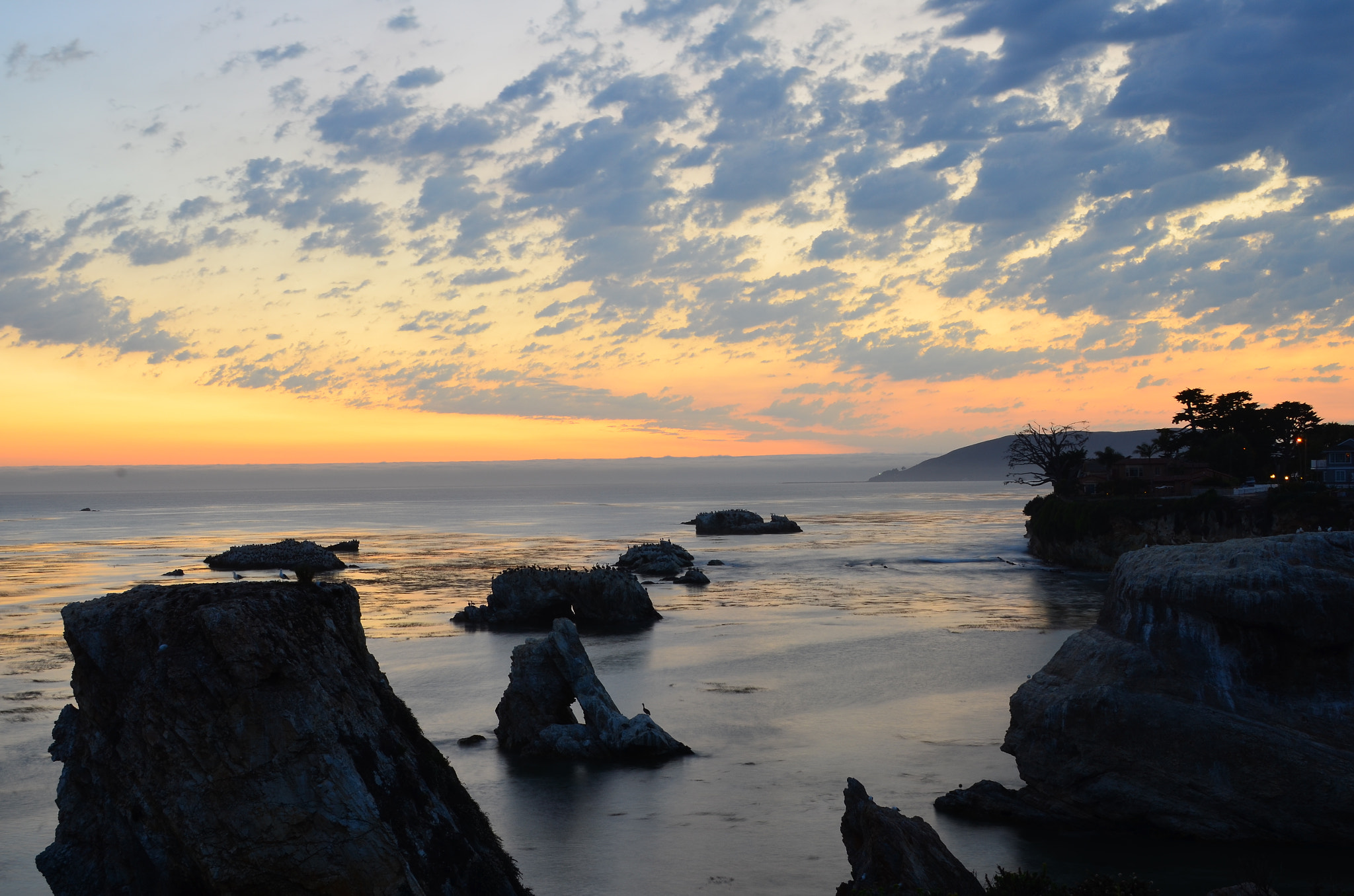 Nikon D7000 sample photo. Sunset clouds over shell beach photography
