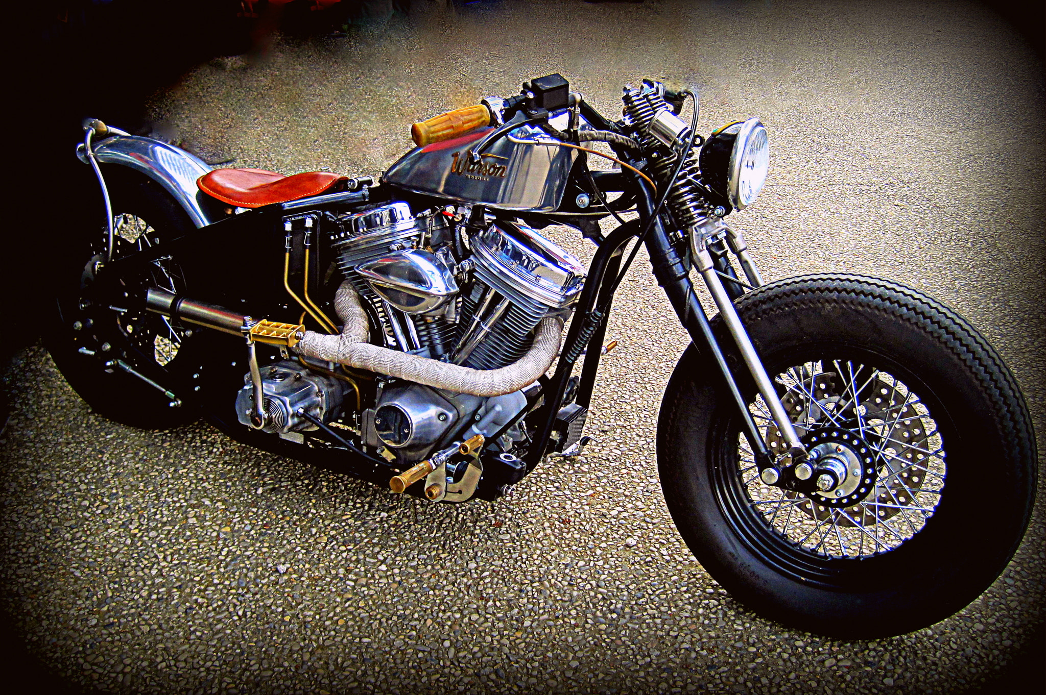 Canon PowerShot SD1200 IS (Digital IXUS 95 IS / IXY Digital 110 IS) sample photo. Old school chopper. photography