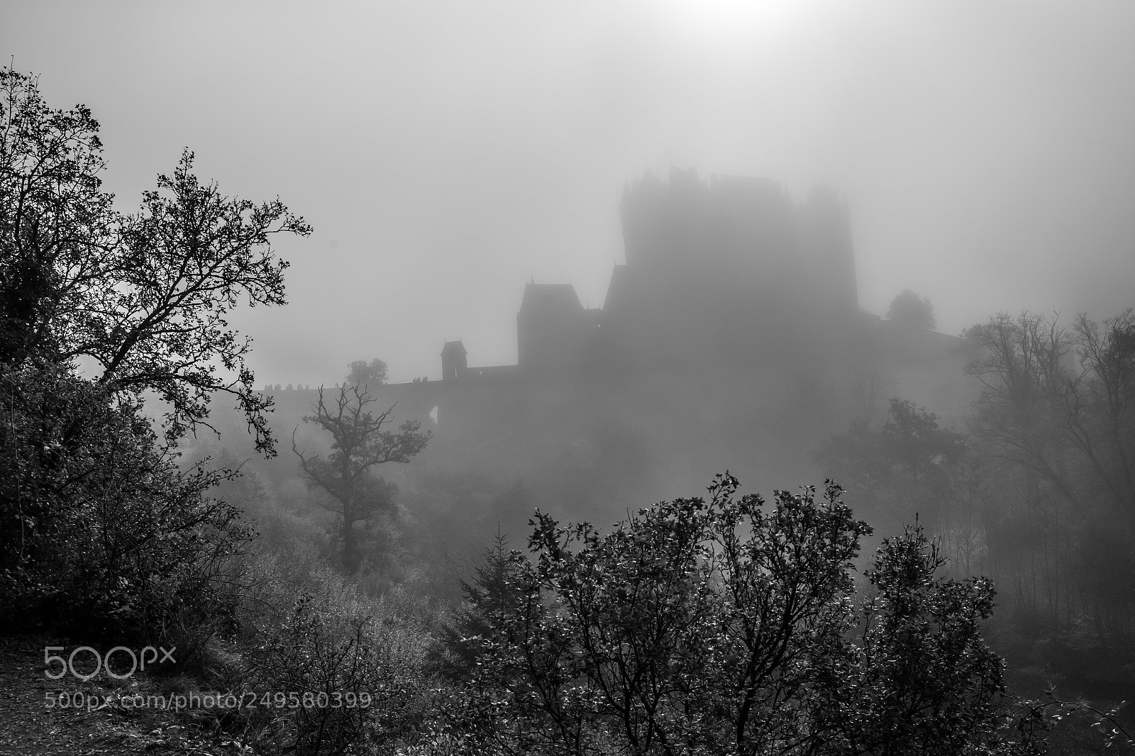 Canon EOS 6D sample photo. Castle fog photography