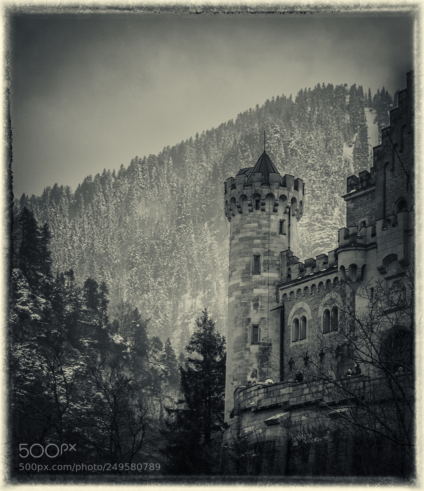 Nikon D7100 sample photo. Neuschwanstein photography