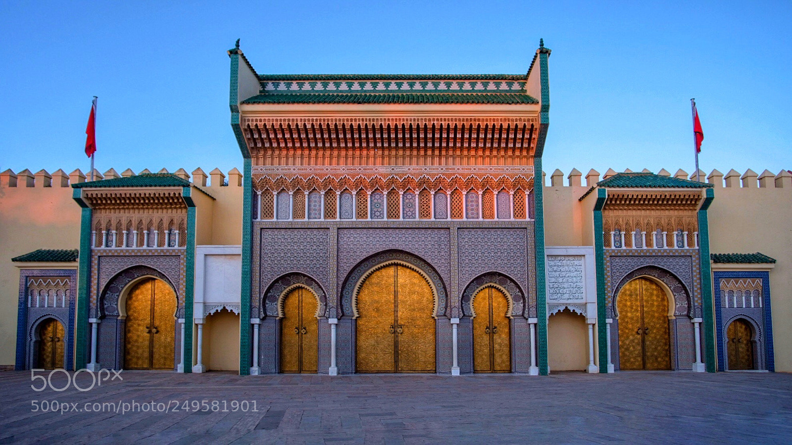 Fujifilm X-E3 sample photo. Royal palace of fez photography