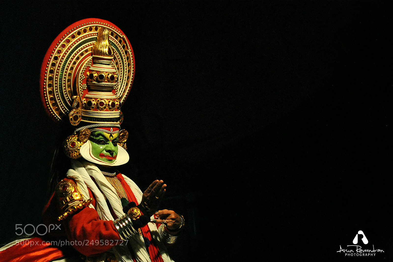Nikon D3000 sample photo. Kathakali photography