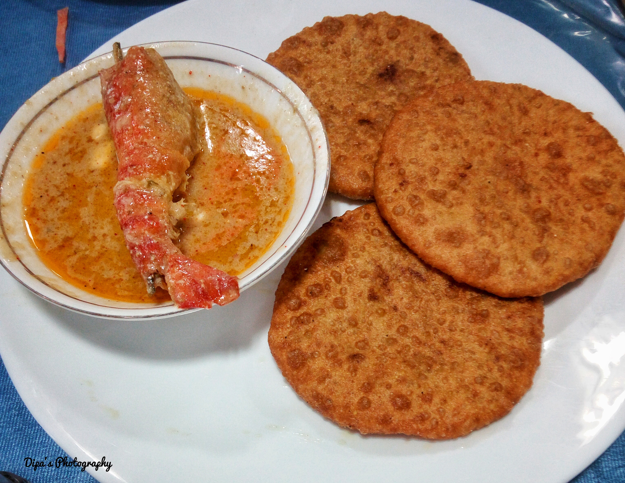 Lenovo VIBE X3 LITE sample photo. Fish kochuri & prawn malaicurry photography