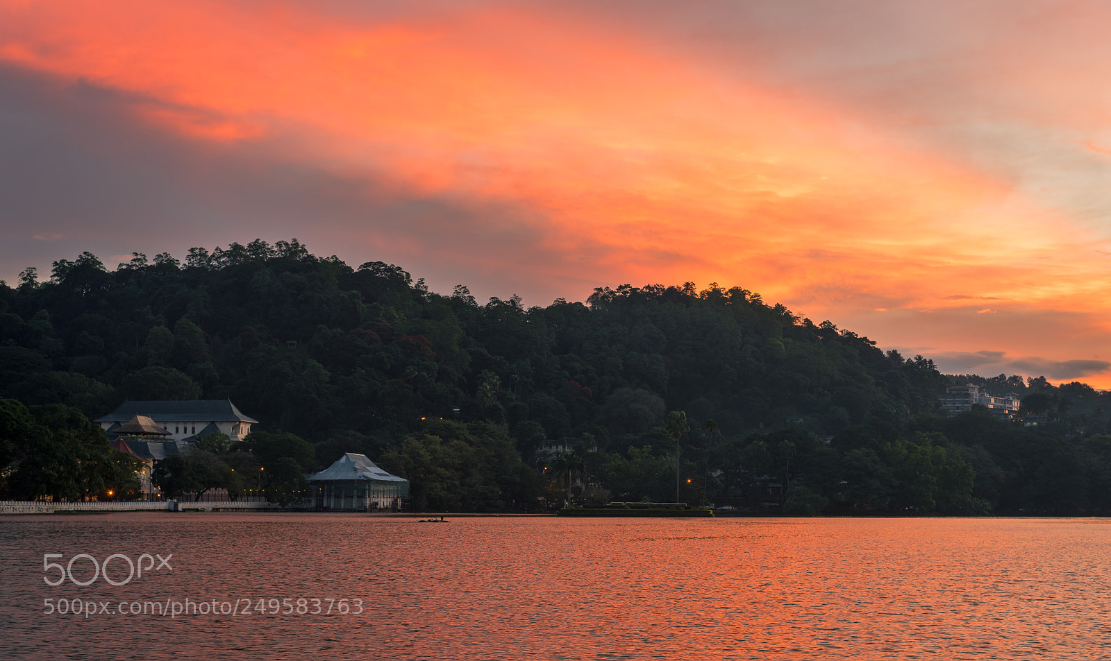 Nikon D810 sample photo. Sunrise over the temple photography
