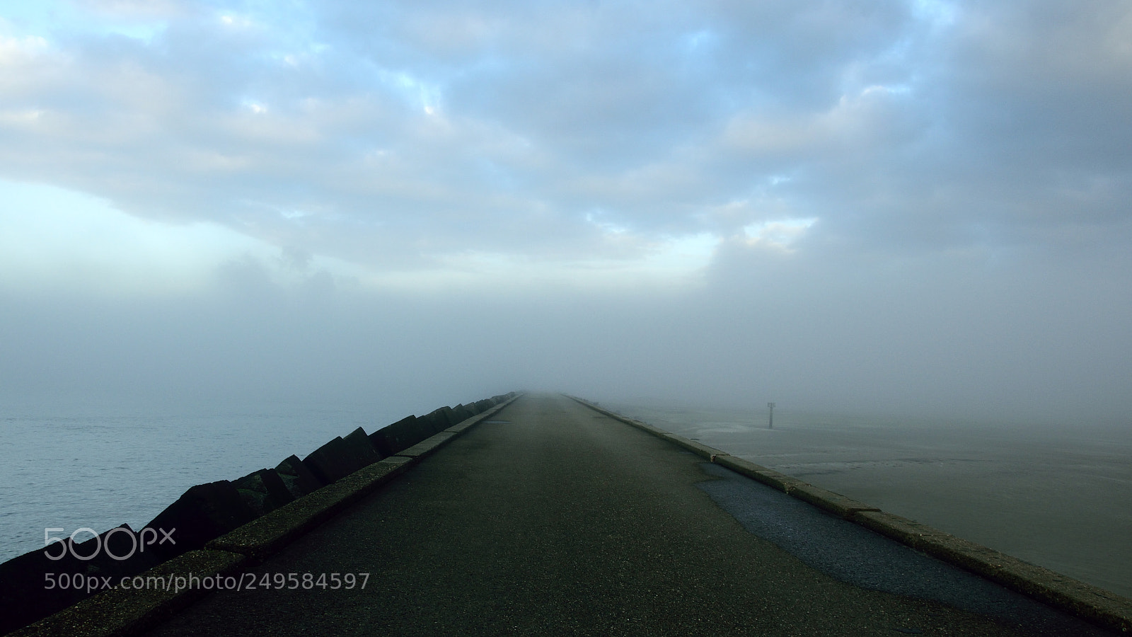 Nikon D5300 sample photo. Fog over ijmuiden photography