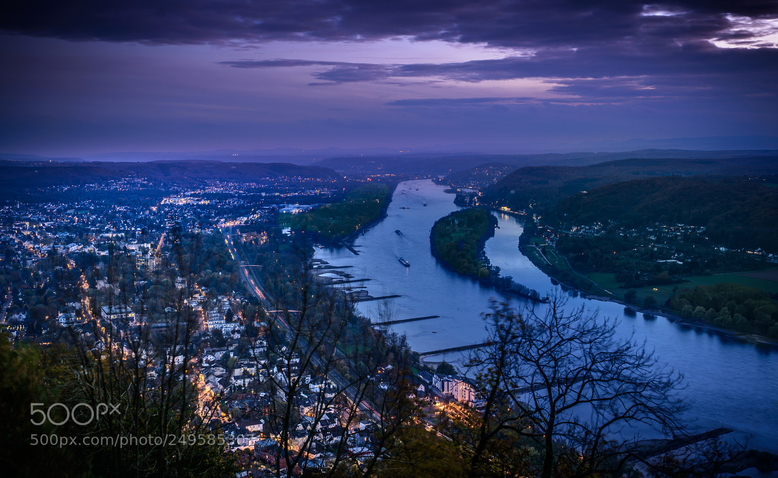 Nikon D800 sample photo. Bad honnef von oben photography