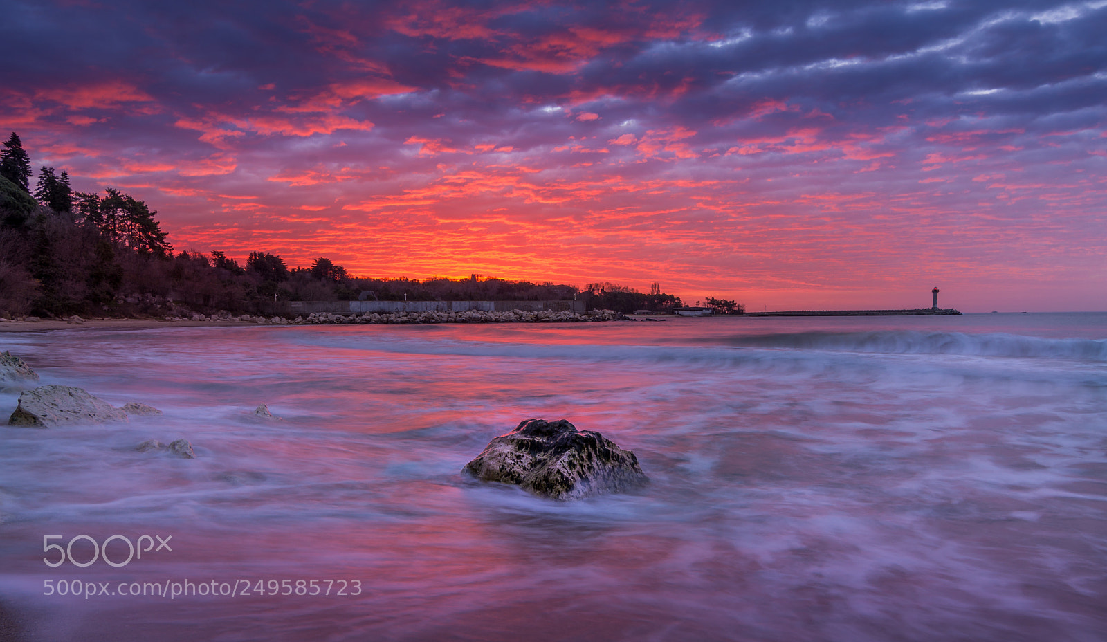 Nikon D7100 sample photo. Sunrise in flames photography