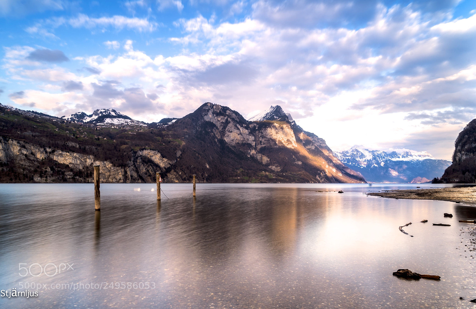 Sony a7S sample photo. Walensee photography