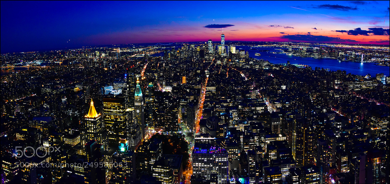 Nikon D7200 sample photo. View from empire state photography