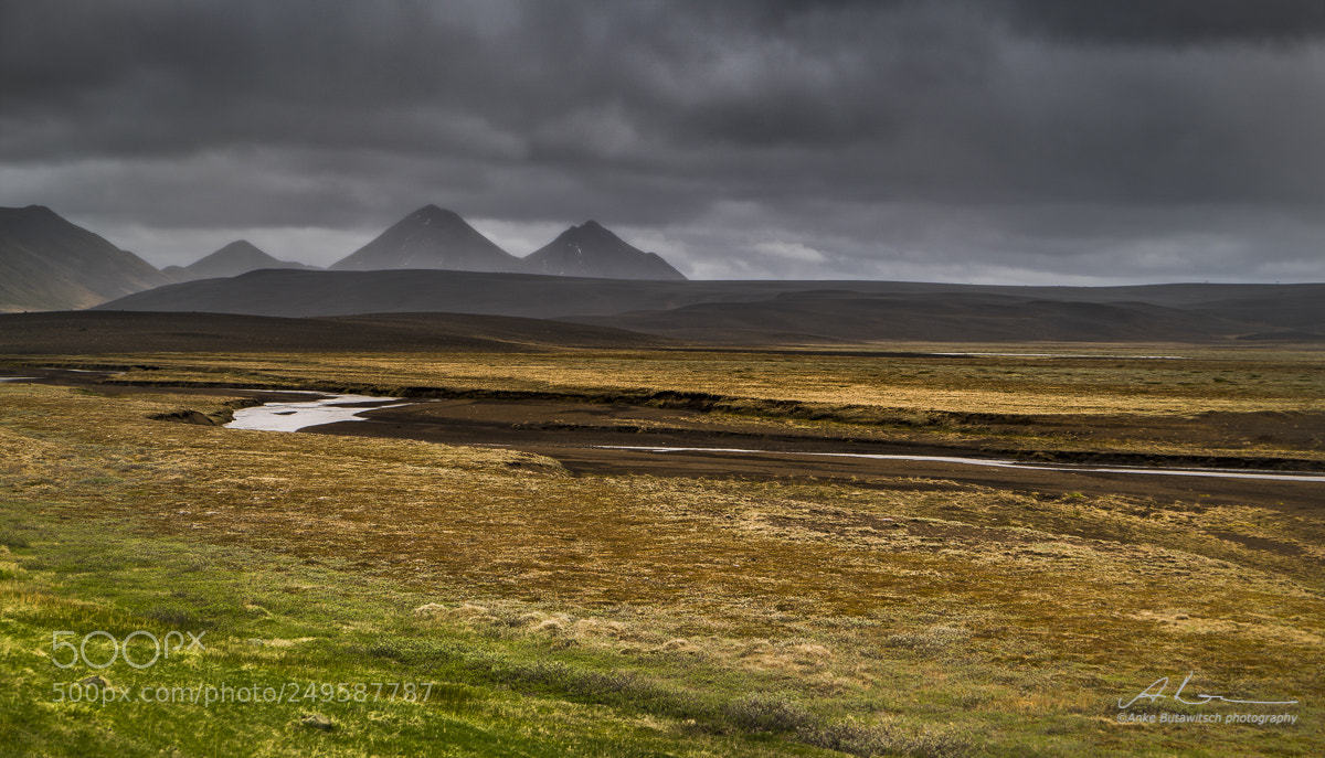 Sony a7R II sample photo. Icelandic pyramides photography