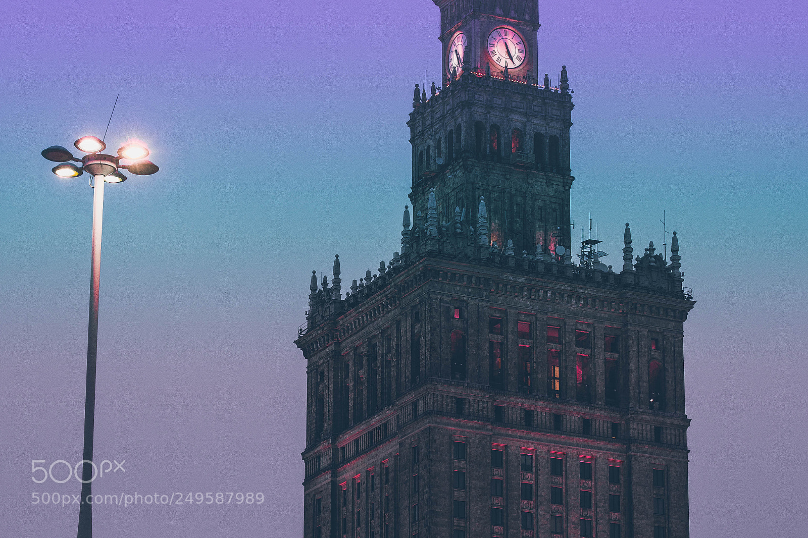 Nikon D7200 sample photo. Warsaw night photography
