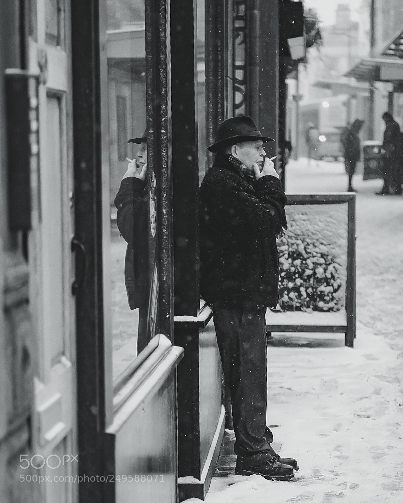 Fujifilm X-T2 sample photo. On a snowy day photography
