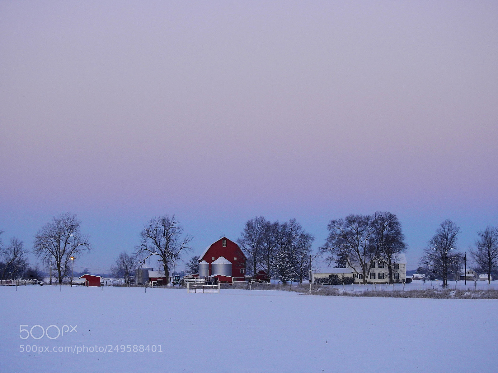 Nikon Coolpix P900 sample photo. Indiana winter landscape photography