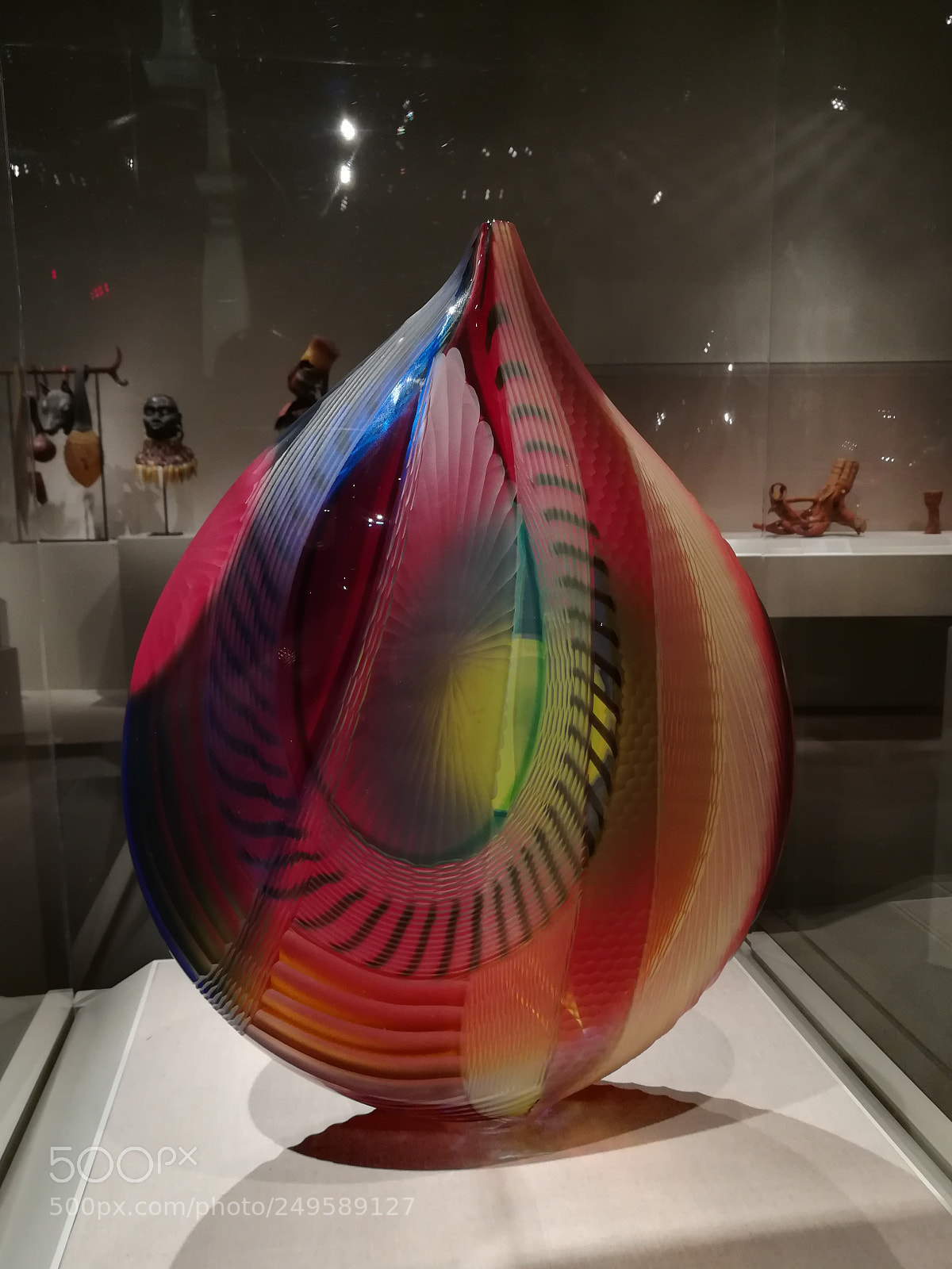 HUAWEI honor 6x sample photo. Sculpture in glass photography