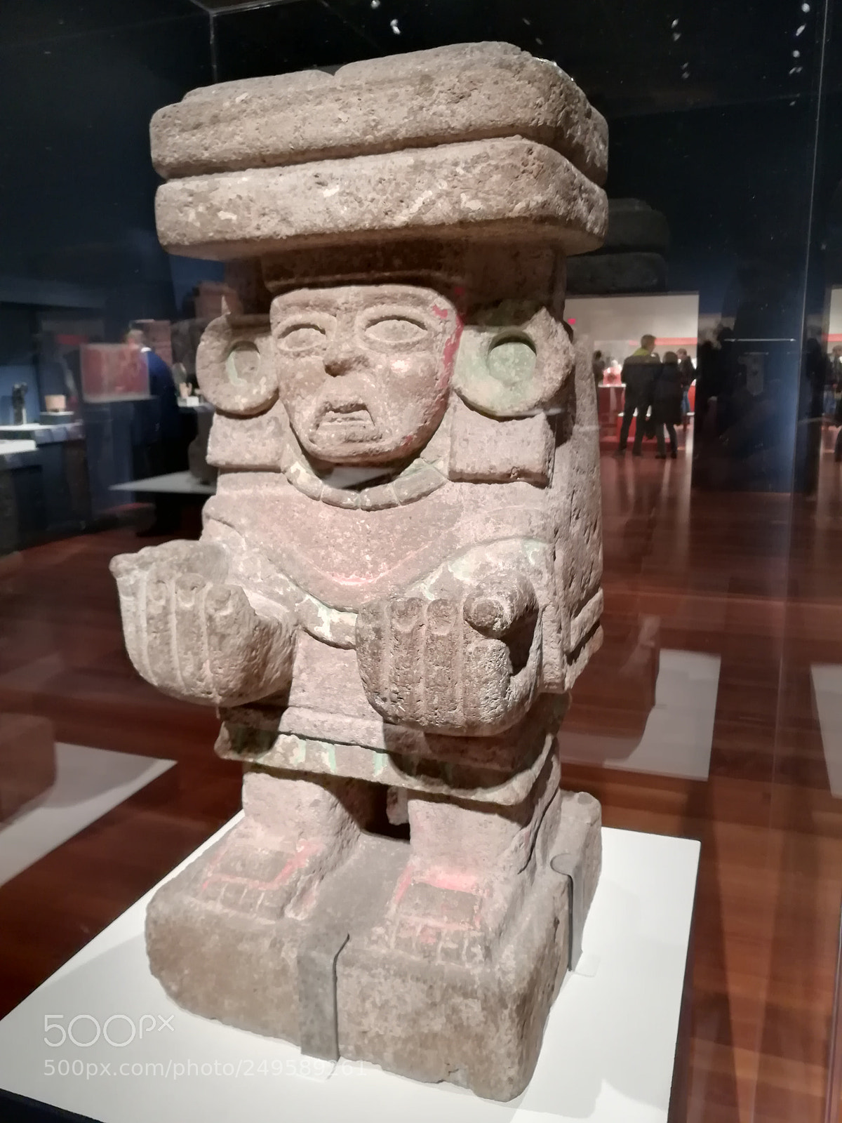 HUAWEI honor 6x sample photo. Mayan sculpture photography