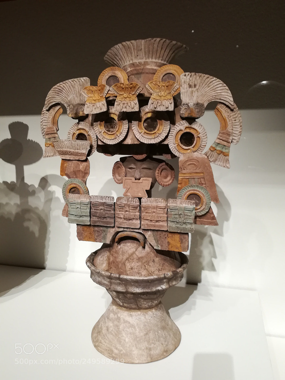 HUAWEI honor 6x sample photo. Mayan sculpture photography