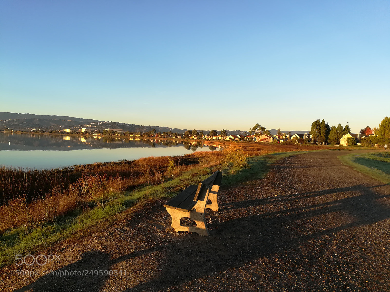 HUAWEI honor 6x sample photo. Walkway by the lake photography