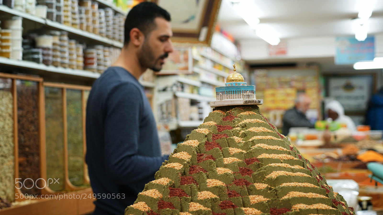 Sony a7R II sample photo. Jerusalem bazar photography