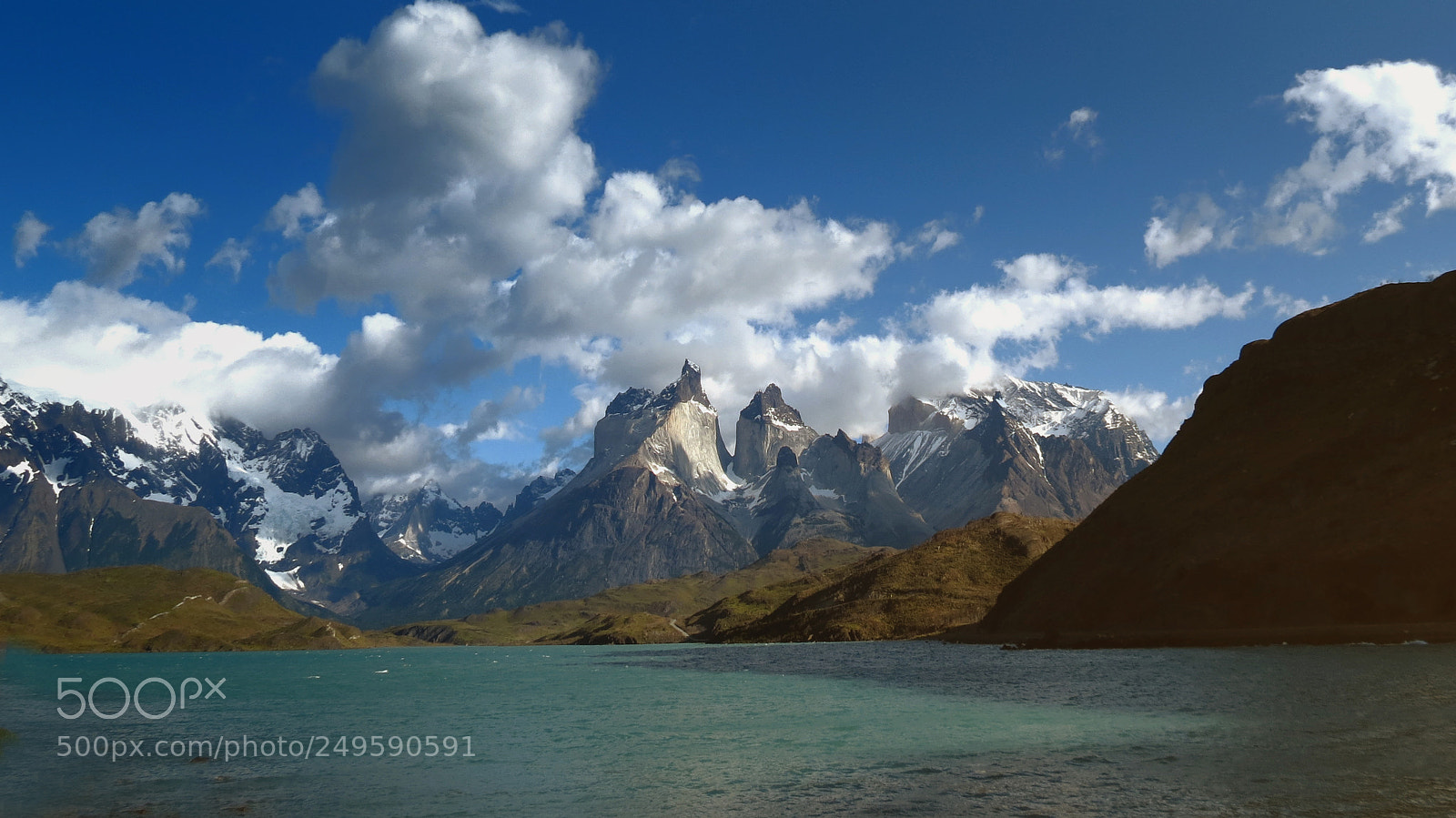 Canon PowerShot SX40 HS sample photo. Torres del paine photography