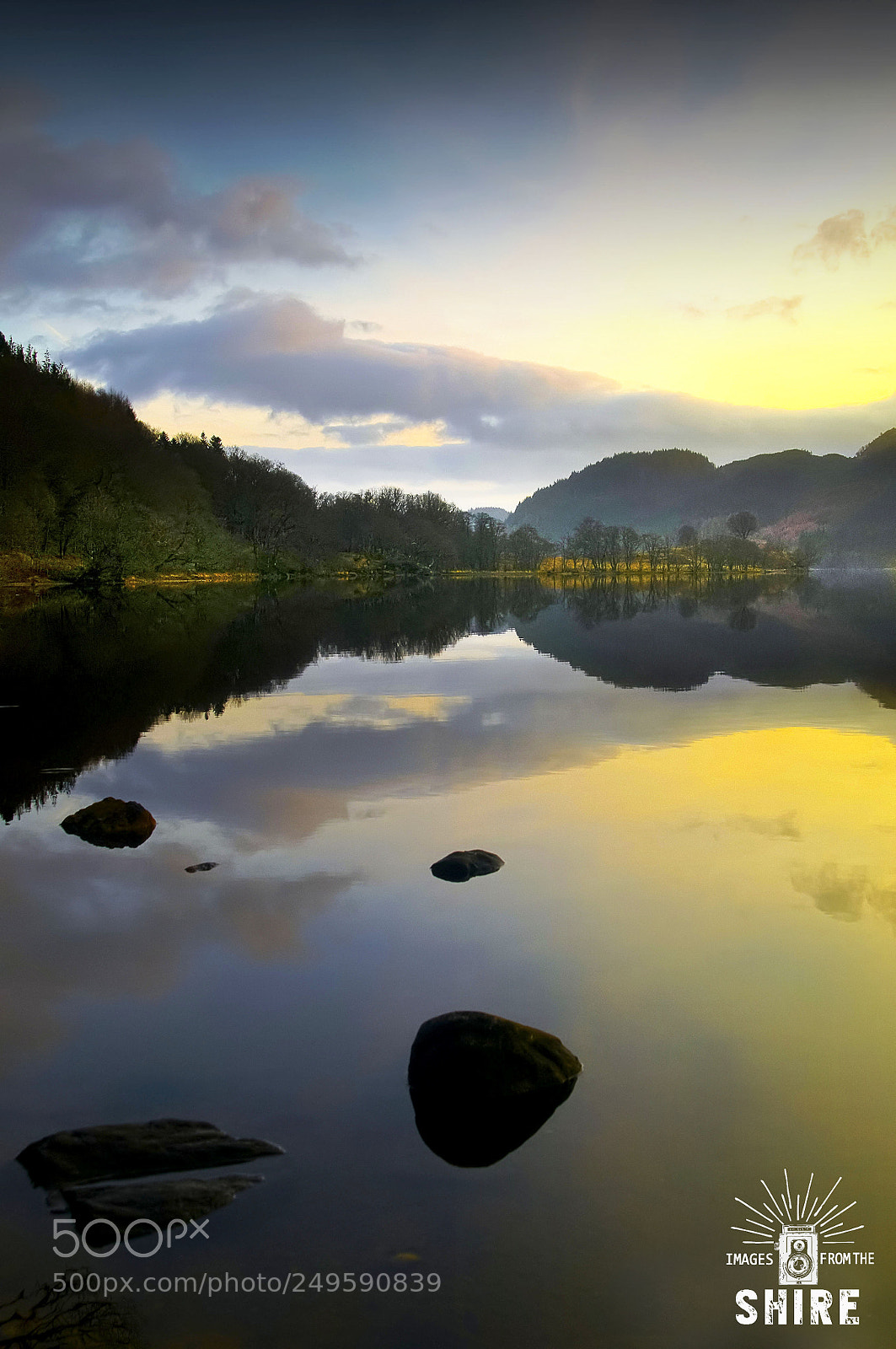 Nikon D300 sample photo. Scotland in december photography