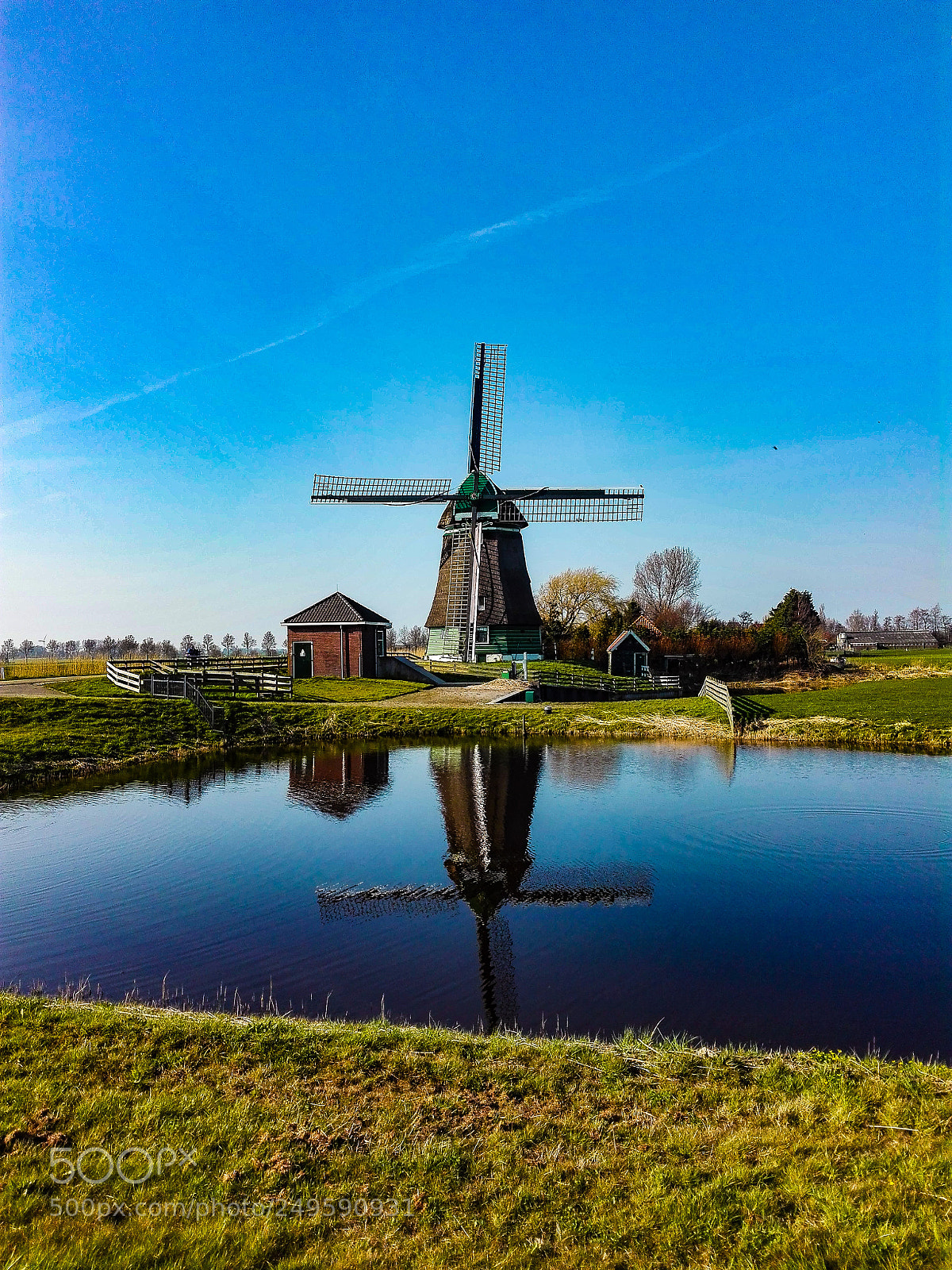 HUAWEI P8 Lite sample photo. Wind mill photography