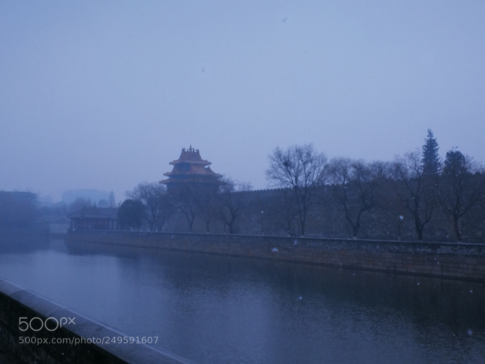HUAWEI Mate 9 sample photo. First snow in beijing photography