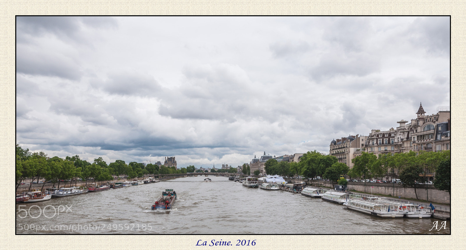 Nikon D90 sample photo. La seine à paris photography