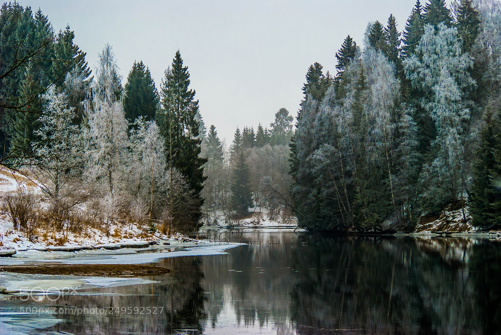 Nikon D80 sample photo. River andelva feb photography
