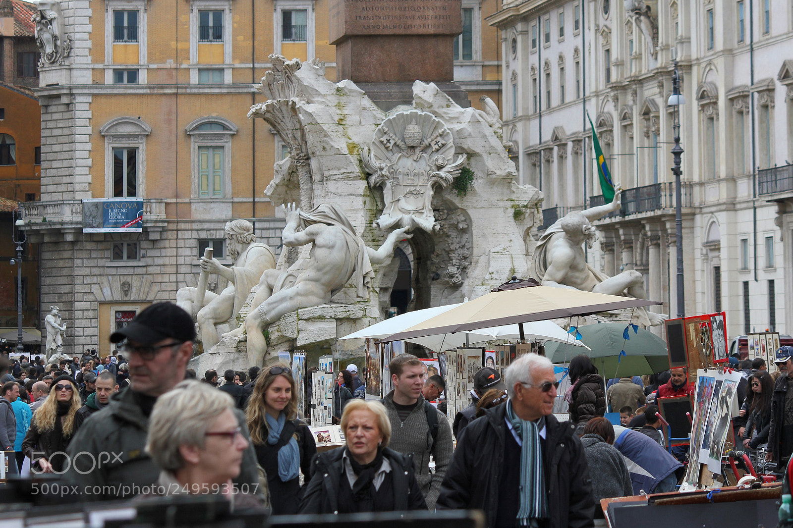 Canon EOS 550D (EOS Rebel T2i / EOS Kiss X4) sample photo. Piazza navona #1 photography