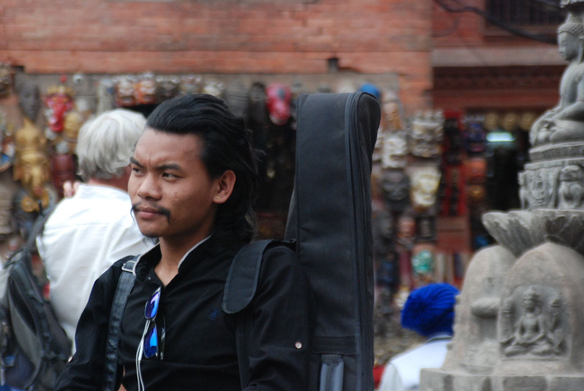 Nikon D80 sample photo. Portraits in swayambhu photography