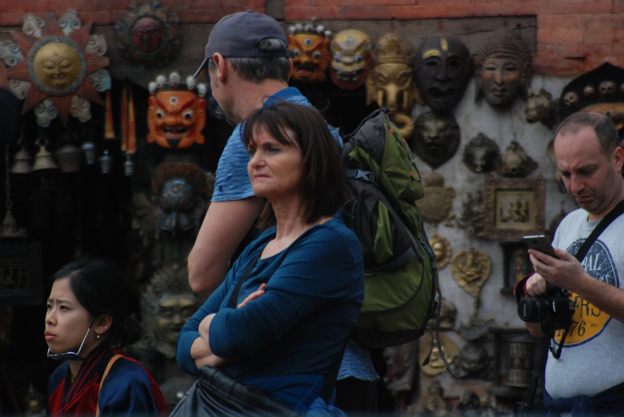 Nikon D80 sample photo. Portraits in swayambhu photography
