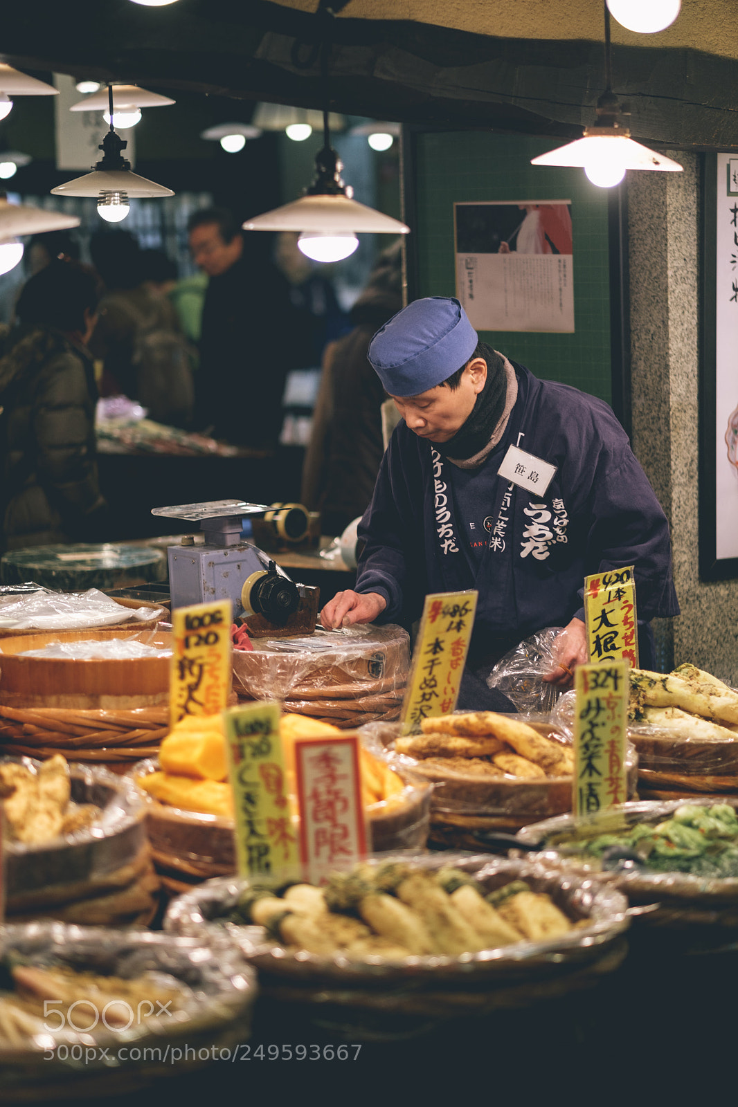 Fujifilm X-T2 sample photo. Nishiki market,kyoto photography