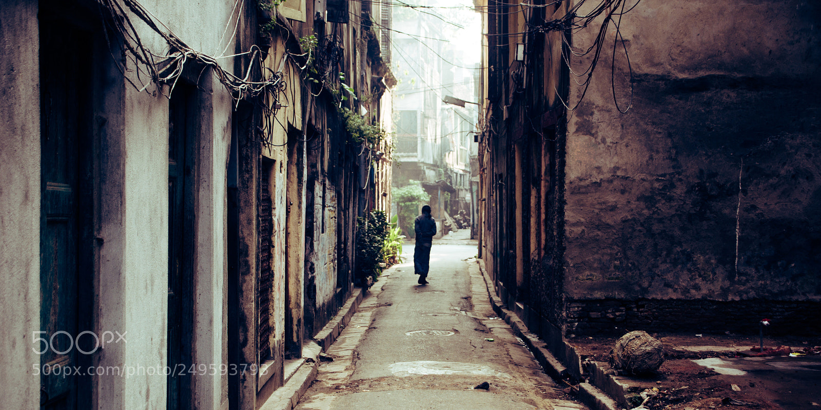 Nikon D60 sample photo. Kolkata alley # 9 photography